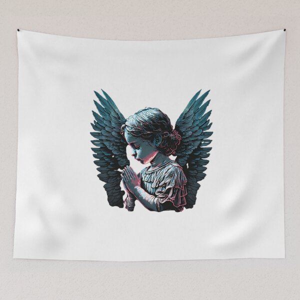 Item preview, Angel Child Praying designed and sold by mrchavish.