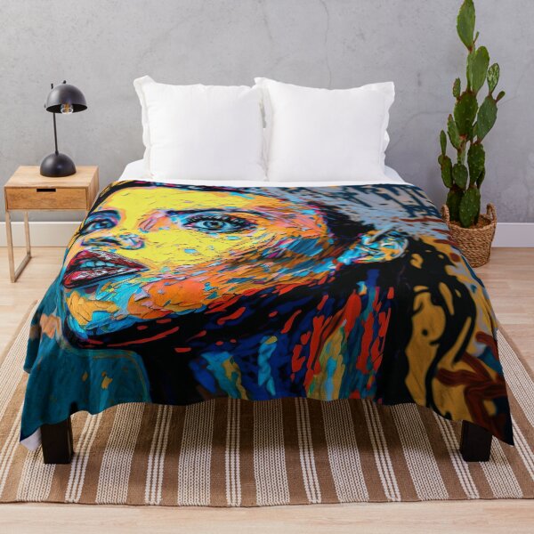 Item preview, Lola - Neo-expressionist painting wall art designed and sold by Isa Popping.