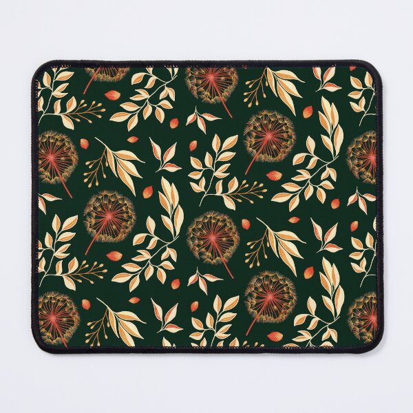 Item preview, Shimmering Dandelion - Dark Green designed and sold by JaselviiStudio.
