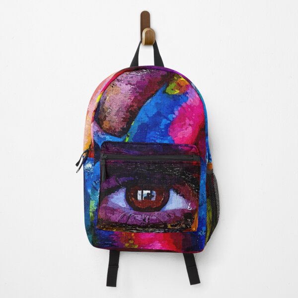 Item preview, Multi Colored Oil Painted Face designed and sold by Artel-Blue.