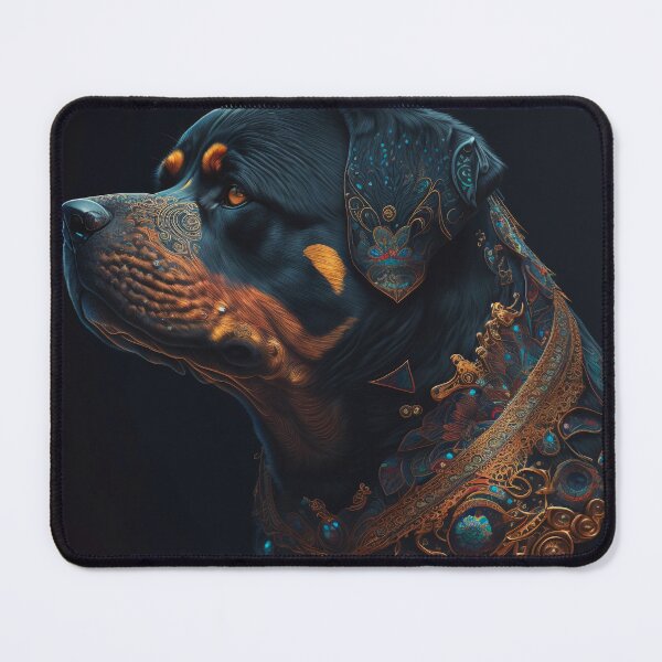 Item preview, Rottweiler art designed and sold by Isilver-me.