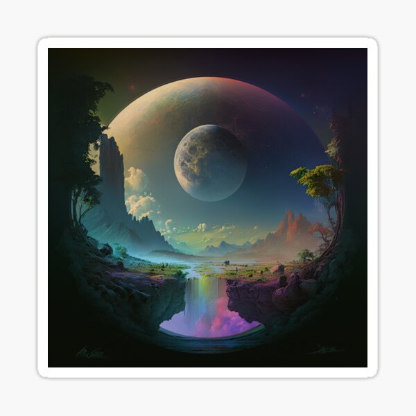 01 - New Earth Dimensional Sticker