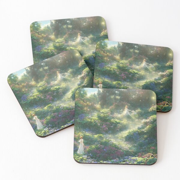 Item preview, Garden of September Morning Glories designed and sold by FamiliarPufferfish.