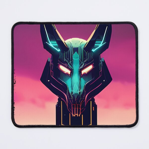 Item preview, "Anubis Resurrected: A Cyberpunk Twist on the Egyptian God" designed and sold by Mytho Merch.