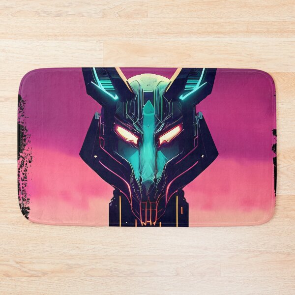 Item preview, "Anubis Resurrected: A Cyberpunk Twist on the Egyptian God" designed and sold by Mytho Merch.