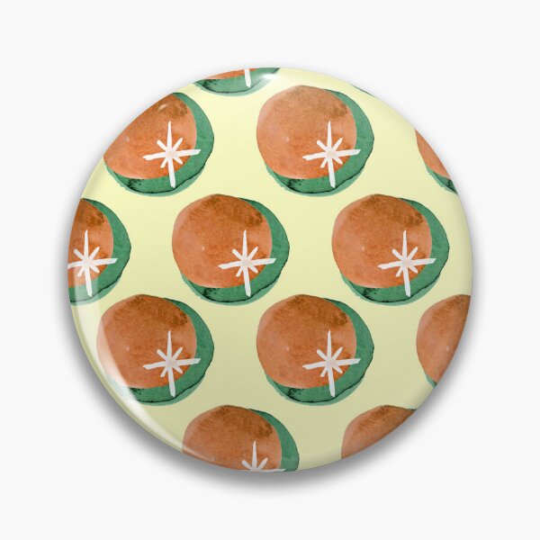 Item preview, Watercolor Mod Circles Pattern - Orange designed and sold by Andrea Turner.
