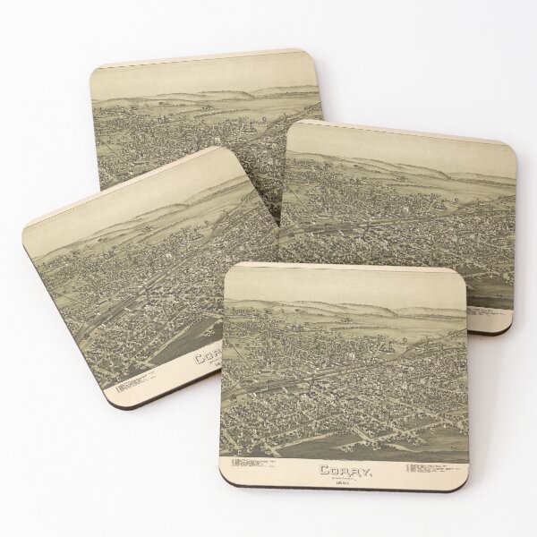 Item preview, Corry, Pennsylvania (1895) designed and sold by allhistory.