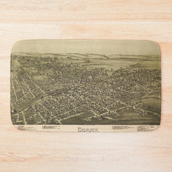 Item preview, Corry, Pennsylvania (1895) designed and sold by allhistory.