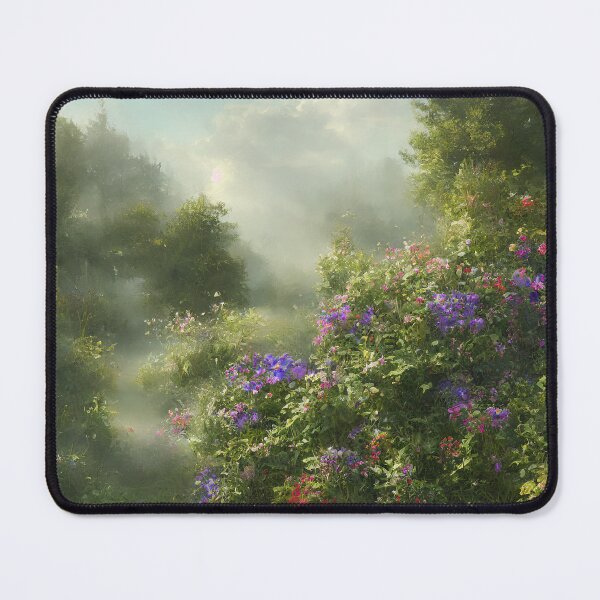 Item preview, Field with Morning Glories for September designed and sold by FamiliarPufferfish.