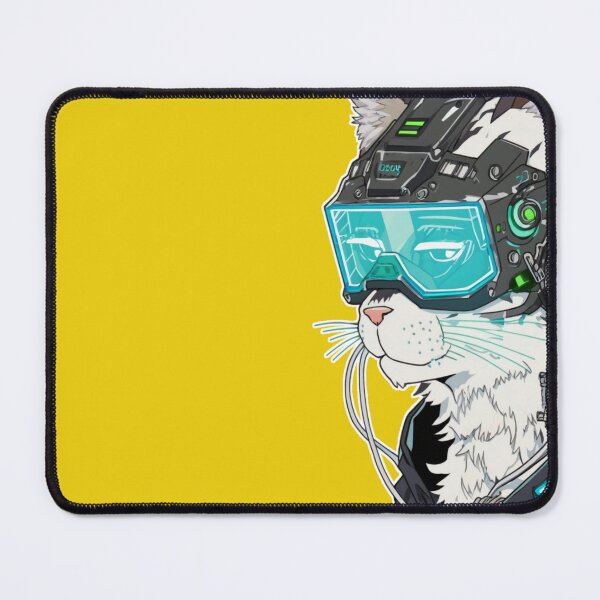 Item preview, Cyberpunk cat - Cyber-enhancement technician | "Cybercat Chronicles" collection designed and sold by RESToRAPTOR.