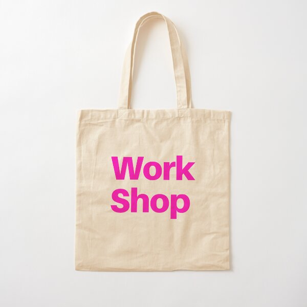 Work/Shop [Writopia] Cotton Tote Bag