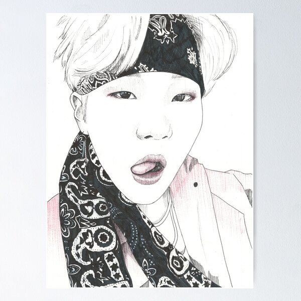 Artikelvorschau, Min Yoongi entworfen und verkauft von lyechii.