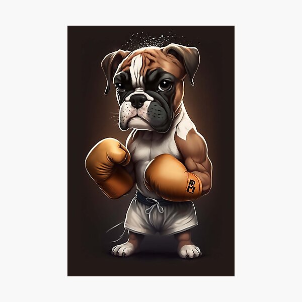 Item preview, The Boxing Boxer  designed and sold by Wolf-Pack-Shop.