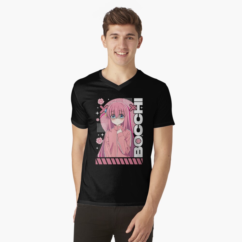 Aperçu de l'œuvre T-shirt col V créée et vendue par Neelam789.