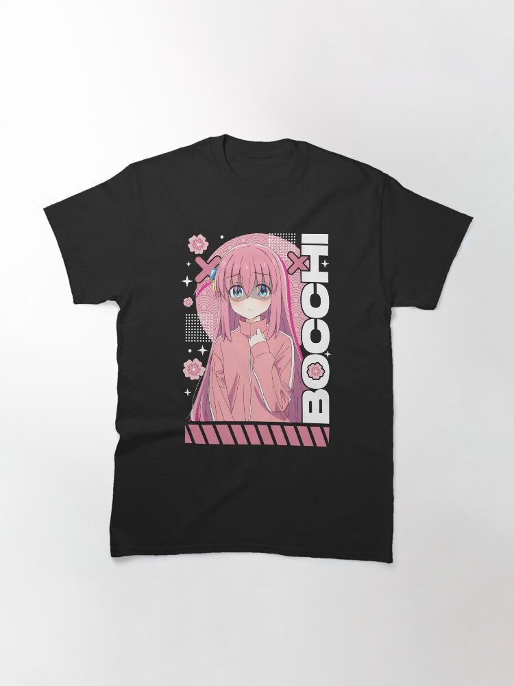 Aperçu 3 sur 7. T-shirt classique avec l'œuvre Bocchi le rocher créée et vendue par Neelam789.