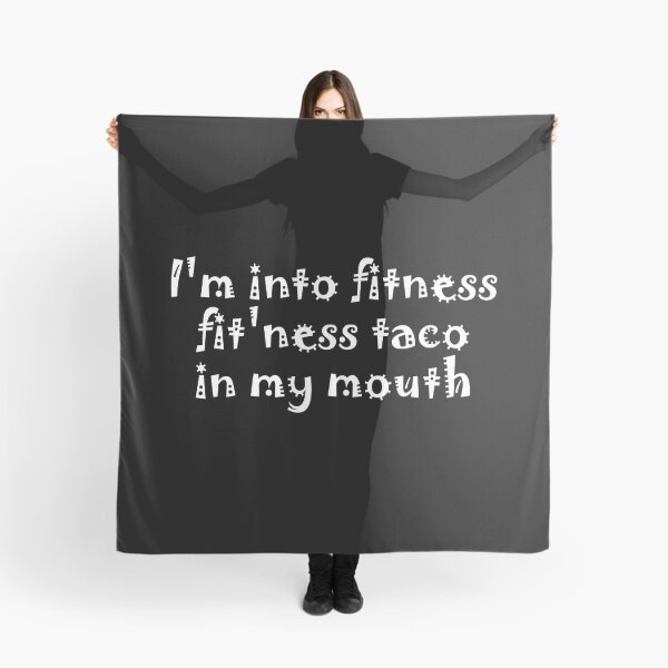 Item preview, Im into fitness fitness taco in my mouth designed and sold by Stixdesigns.