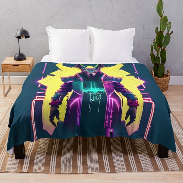 Item preview, "Anubis resucitado: un giro cyberpunk en el dios egipcio" designed and sold by Mytho Merch.