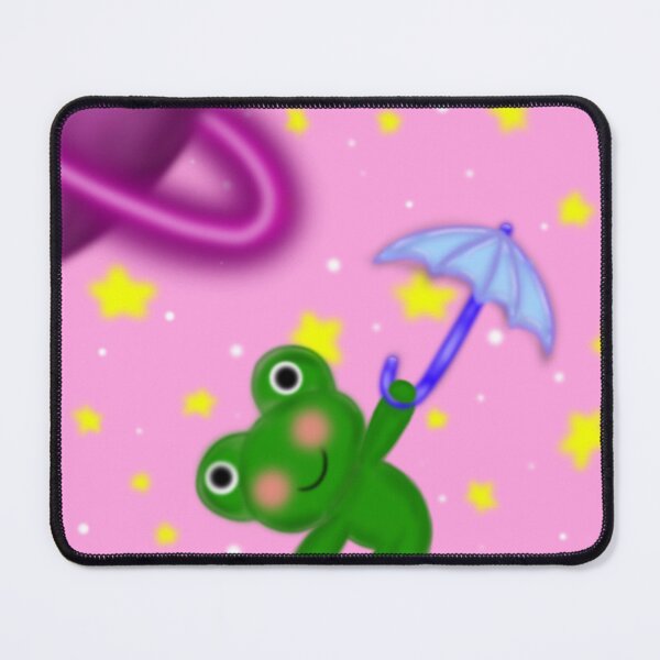 Item preview, Floating Frog In The Sky designed and sold by SquishyBeeArt.