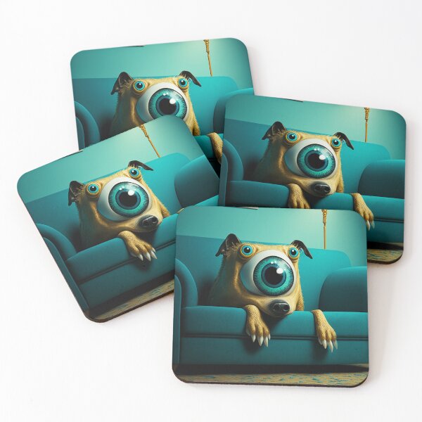 Item preview, Bizarre dog watching TV designed and sold by Simone Davino.