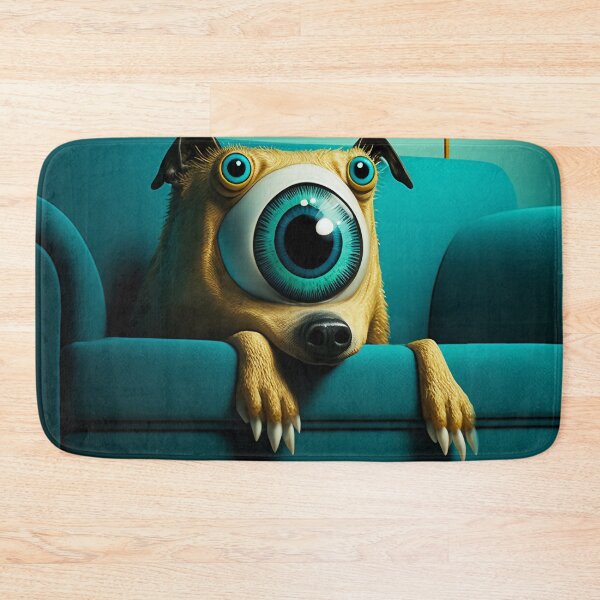 Item preview, Bizarre dog watching TV designed and sold by Simone Davino.