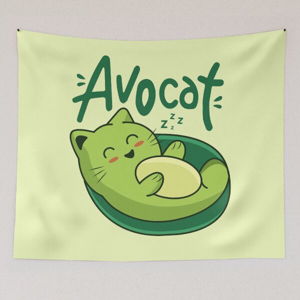 Item preview, Cat Avocado designed and sold by Timegraf.