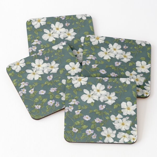 Item preview, White September Morning Glories designed and sold by FamiliarPufferfish.