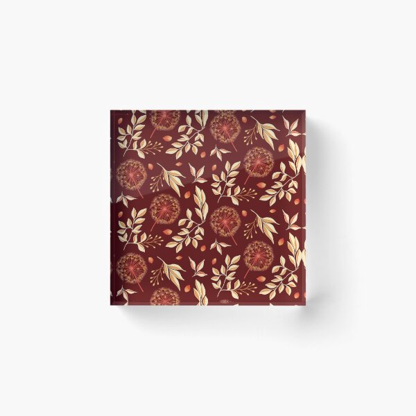 Item preview, Shimmering Dandelion - Red designed and sold by JaselviiStudio.