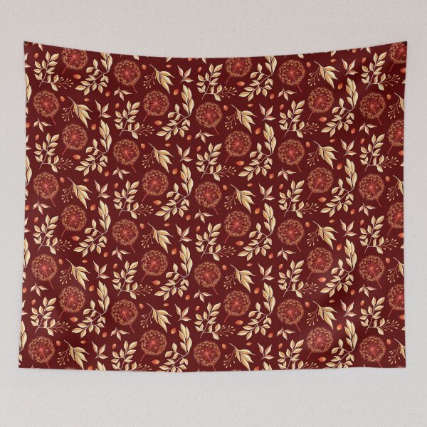 Item preview, Shimmering Dandelion - Red designed and sold by JaselviiStudio.