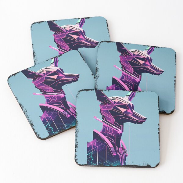 Item preview, "Anubis Resurrected: A Cyberpunk Twist on the Egyptian God" designed and sold by Mytho Merch.