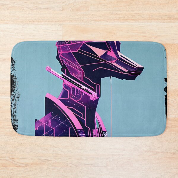 Item preview, "Anubis Resurrected: A Cyberpunk Twist on the Egyptian God" designed and sold by Mytho Merch.
