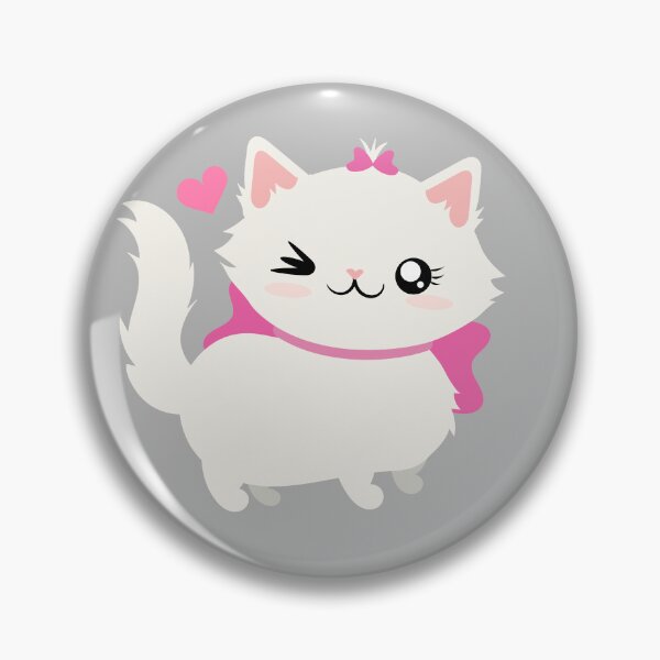 Item preview, cute and flirtatious chubby kitten designed and sold by yessebel.