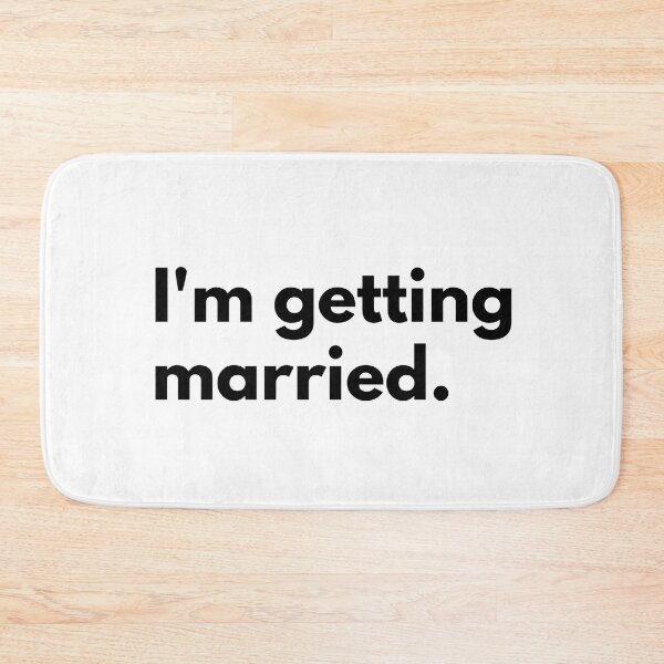 Item preview, I'm getting married. designed and sold by Dj Gavric998.