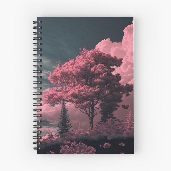Item preview, Pink Hue Forest Landscape designed and sold by RuralGreen.