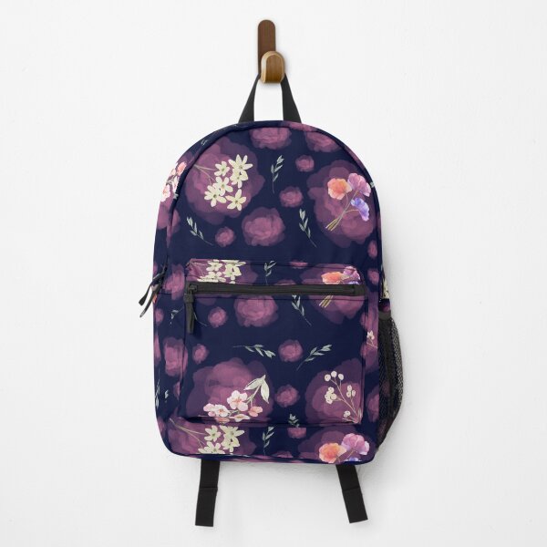 Item preview, Bubble and Flowers Pattern purple designed and sold by Stikle.