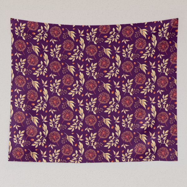 Item preview, Shimmering Dandelion - Purple designed and sold by JaselviiStudio.