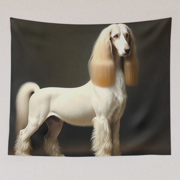 Item preview, Canine Majesty: Afghan Hound Portrait designed and sold by DavesDogShop.