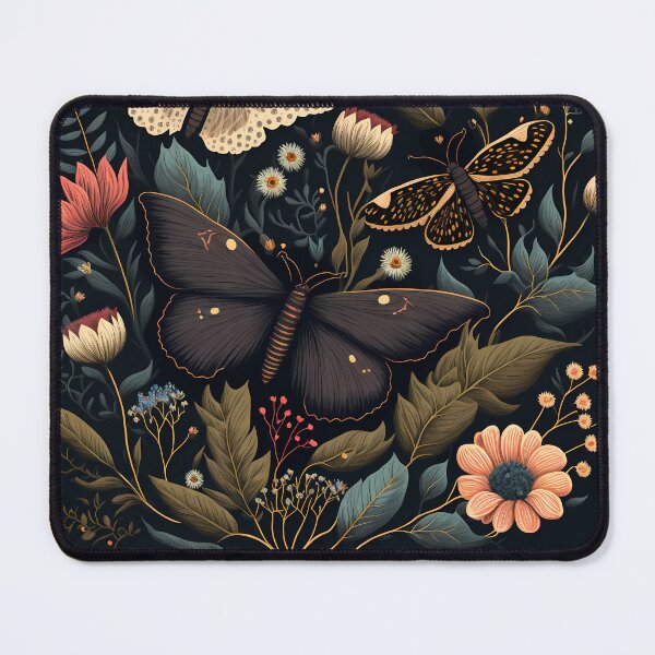 Item preview, Dark Cottagecore Moths and Butterflies designed and sold by TheJadeCat.