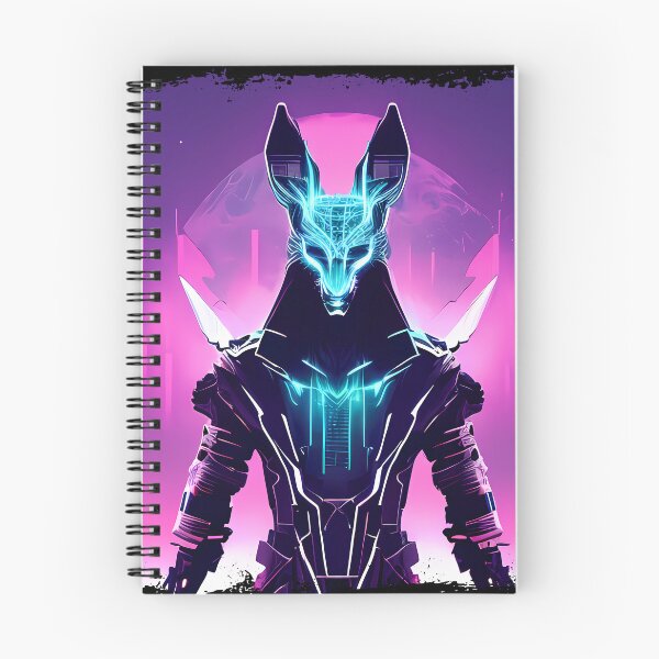 Item preview, "Anubis Resurrected: A Cyberpunk Twist on the Egyptian God" designed and sold by Mytho Merch.