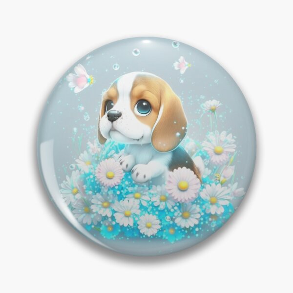 Item preview, Super Cute Beagle Puppy 1 designed and sold by happy-kitty.