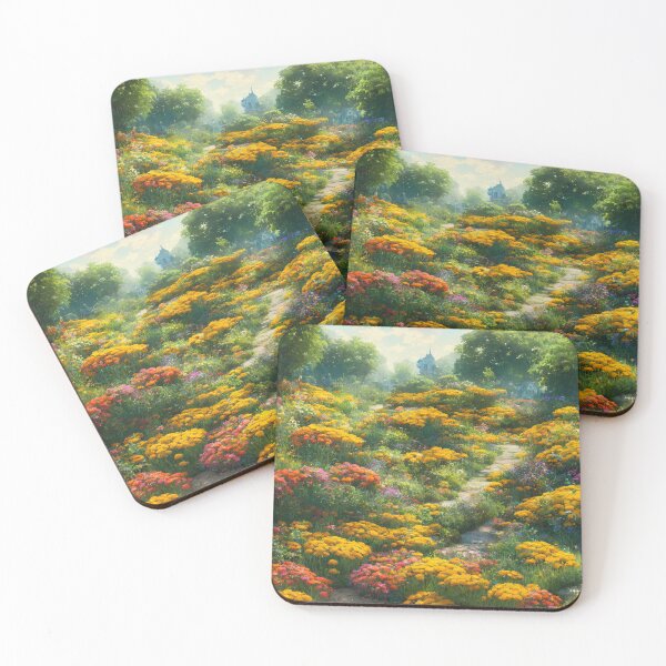 Item preview, Wild October Marigolds designed and sold by FamiliarPufferfish.