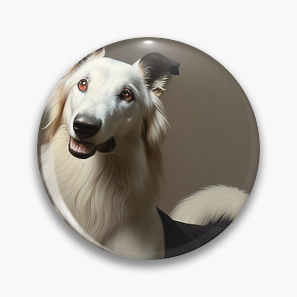 Artikelvorschau, Canine Majesty: Borzoi Portrait entworfen und verkauft von DavesDogShop.