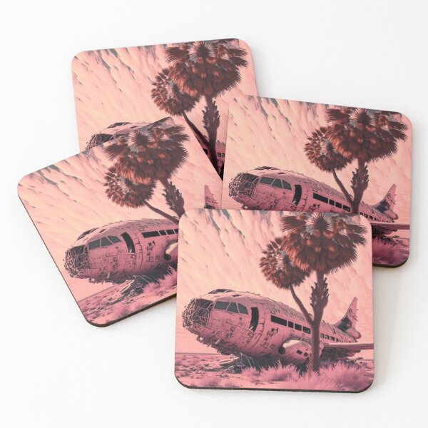 Item preview, Abandoned Plane in the Desert Landscape designed and sold by RuralGreen.