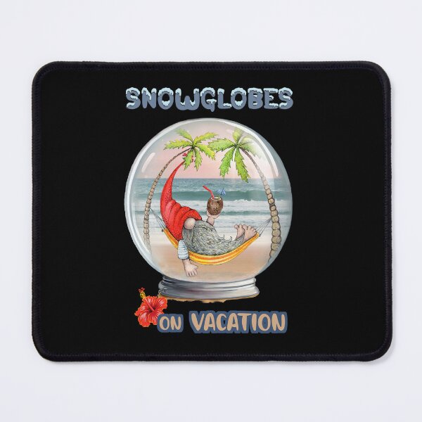 Item preview, Snowglobes on Vacation designed and sold by MoodyMuseArt.