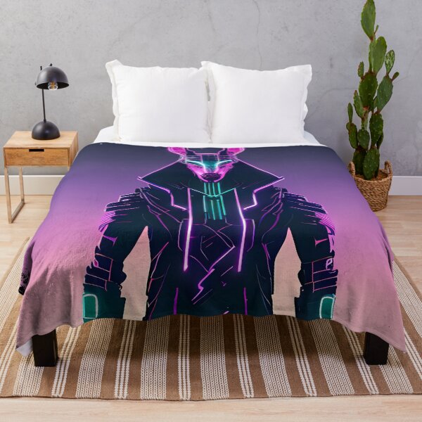Item preview, "Anubis resucitado: un giro cyberpunk en el dios egipcio" designed and sold by Mytho Merch.