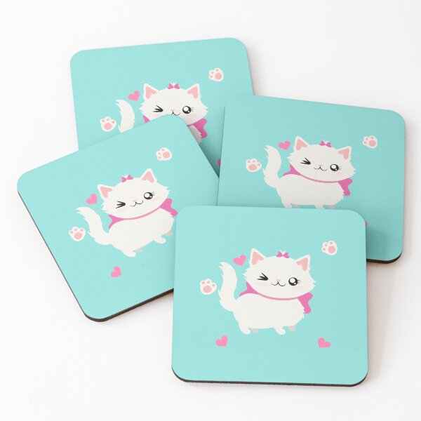 Item preview, cute and flirtatious kitten designed and sold by yessebel.