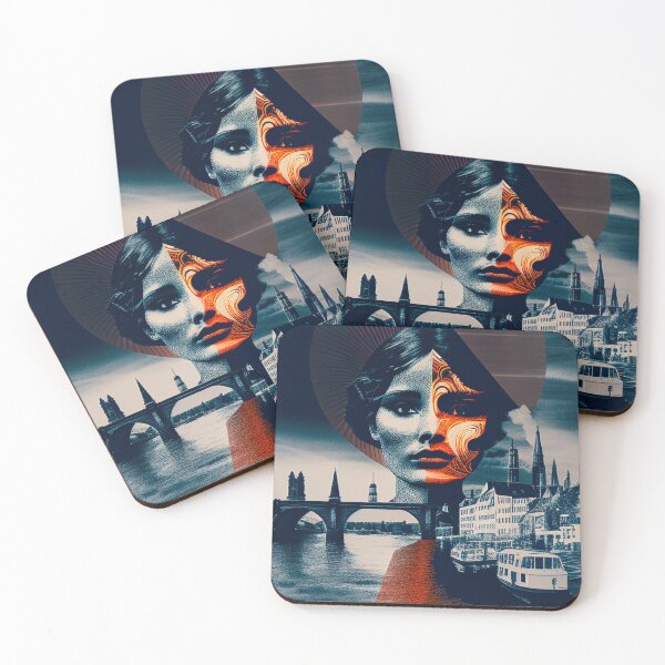 Item preview, Dusseldorf Collage  designed and sold by ArtbyNayomi.
