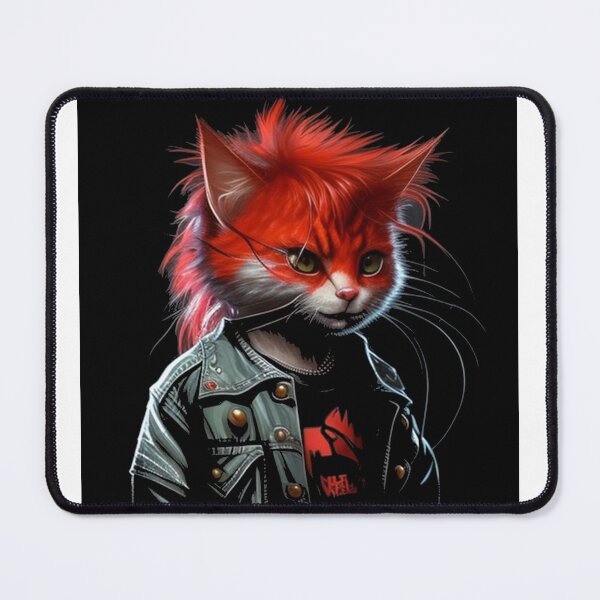 Item preview, Red Cat Punk designed and sold by happyzone7.