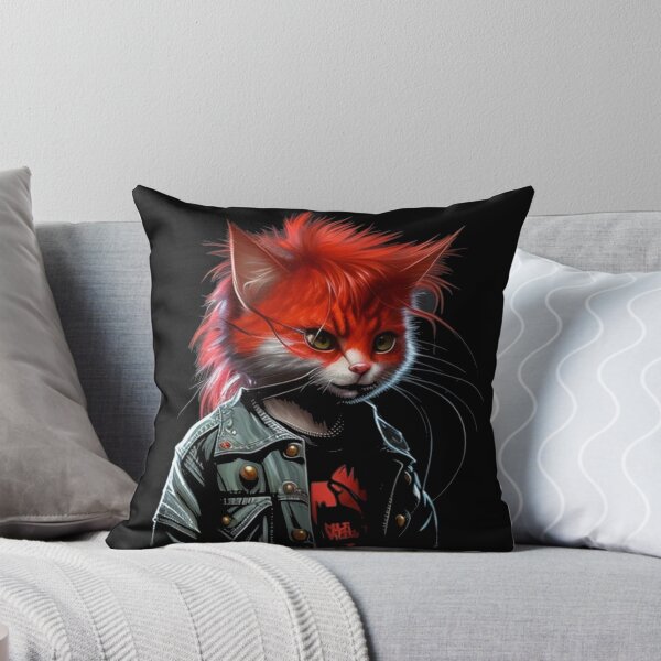 Item preview, Red Cat Punk  designed and sold by happyzone7.