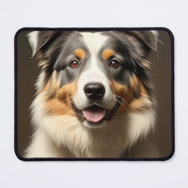 Item preview, Canine Majesty: Australian Shepherd Portrait designed and sold by DavesDogShop.
