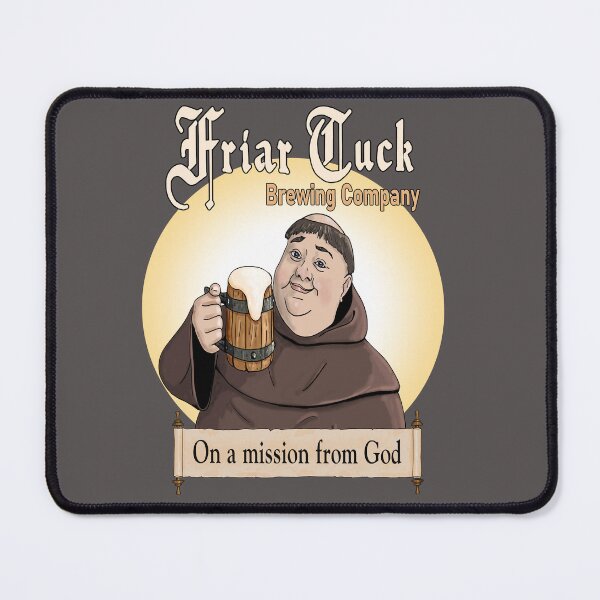 Item preview,  Friar Tuck Having a Mug of Home Brewed Beer designed and sold by Cashon1969.